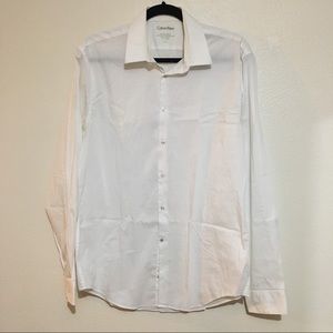 Calvin Klein Extreme Slim Fit Dress Shirt Medium